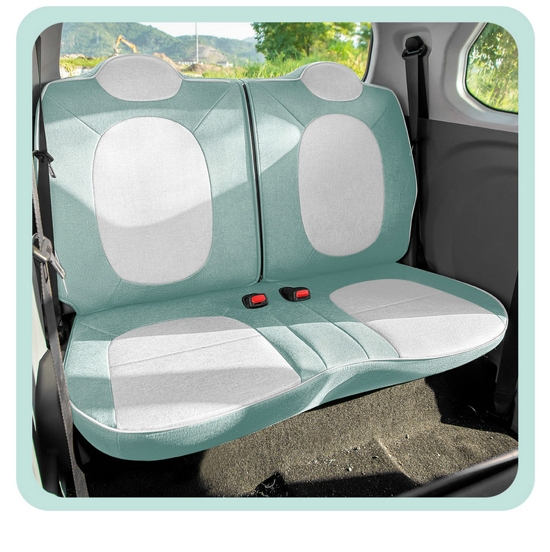 2026 model 222km cute pony car seat cover fabric custom full surround seat cushion cover