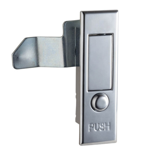 Hengzhu MS503 button bounce lock distribution cabinet lock industrial equipment door lock zinc alloy flat electric box lock