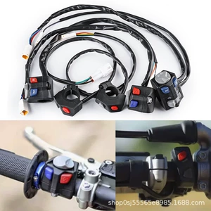 Off-Road Motorcycle Combination Left and Right Switches, Start and Stop Switch, Suitable for Ktm Sx Sxf Xc Xcf