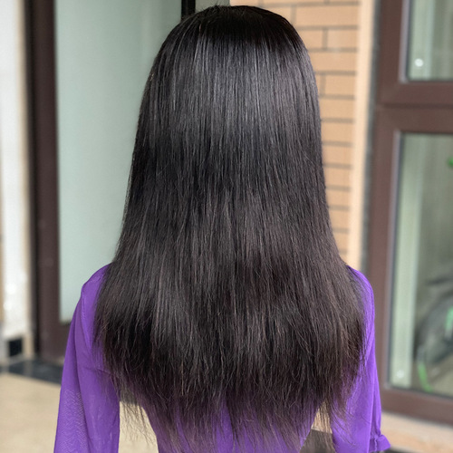 Promotion straight frontal human hair wig front lace human hair wig Xuchang