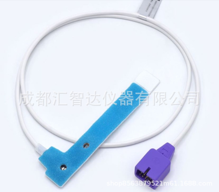 一次性血氧探头-海绵L型9针成人新生儿