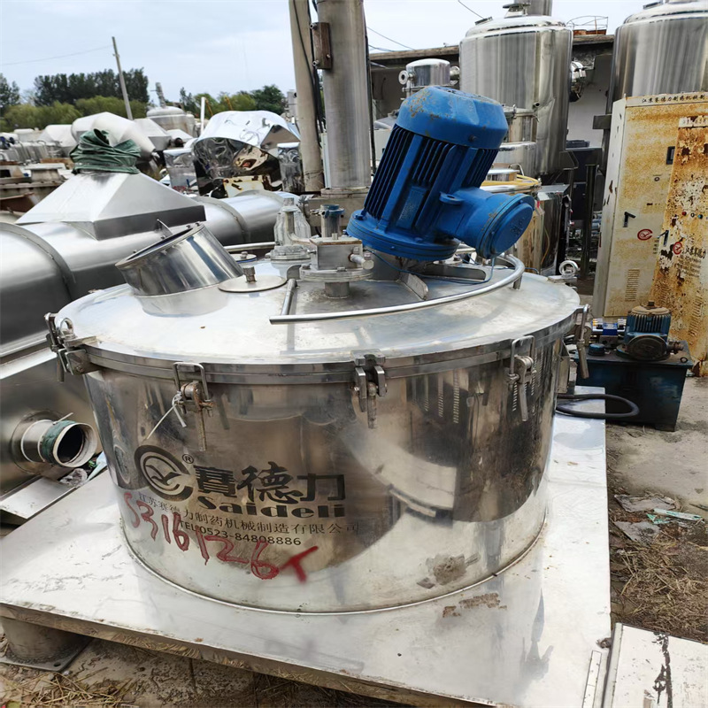 二手碟片离心机 全自动平板刮刀下卸料过滤机