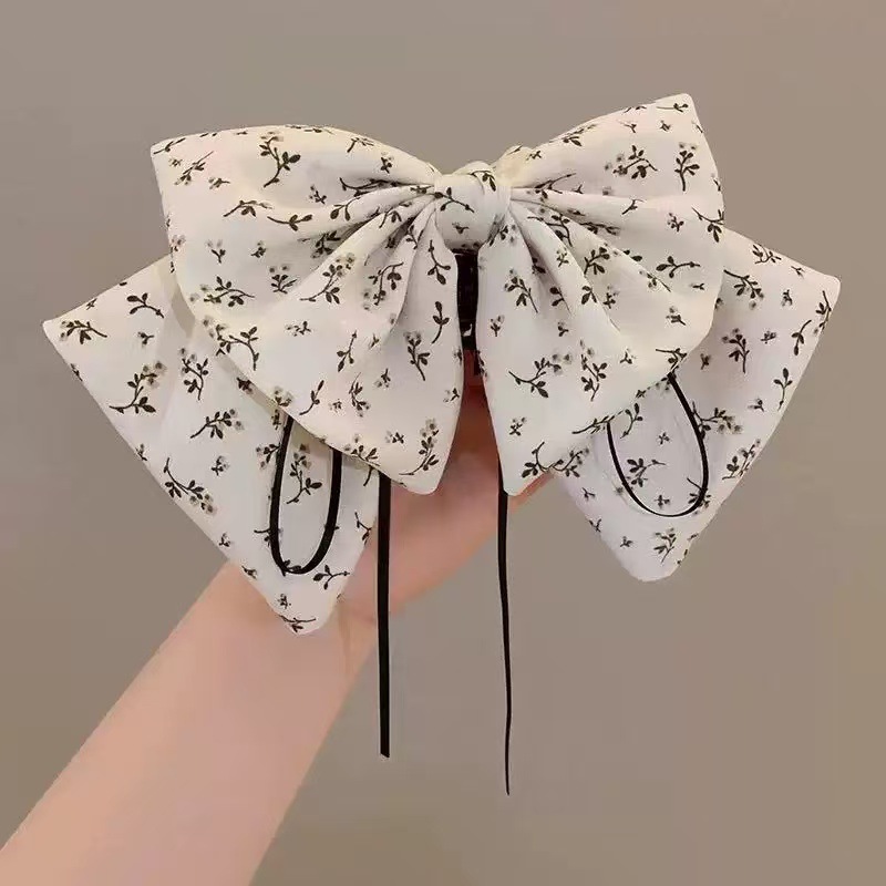 40#나비 인기 원단 & 포니테일 클립