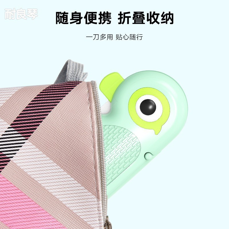 上高铁火车水果刀旅行折叠二合一陶瓷两用水果刀便携多功能削皮器|undefined