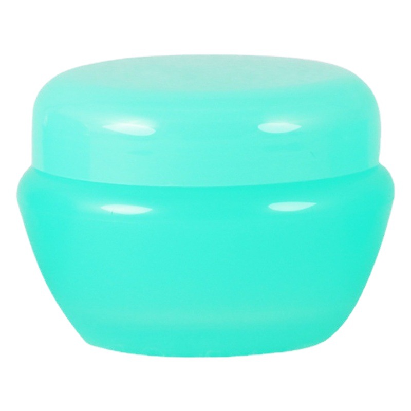 En stock al por mayor caja de crema color transparente/10/20/50g botella cosmética caja de embalaje inferior transparente