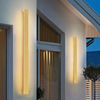 Street waterproof LED minimalistic sconce for country house, wall decorations for fencing for gazebo