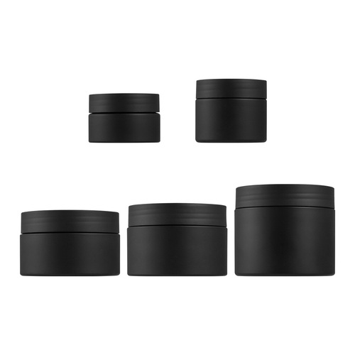Packing box 30ml black scrub bottle 100ml facial mask jar 120ml cream bottle 150ml wide mouth bottle