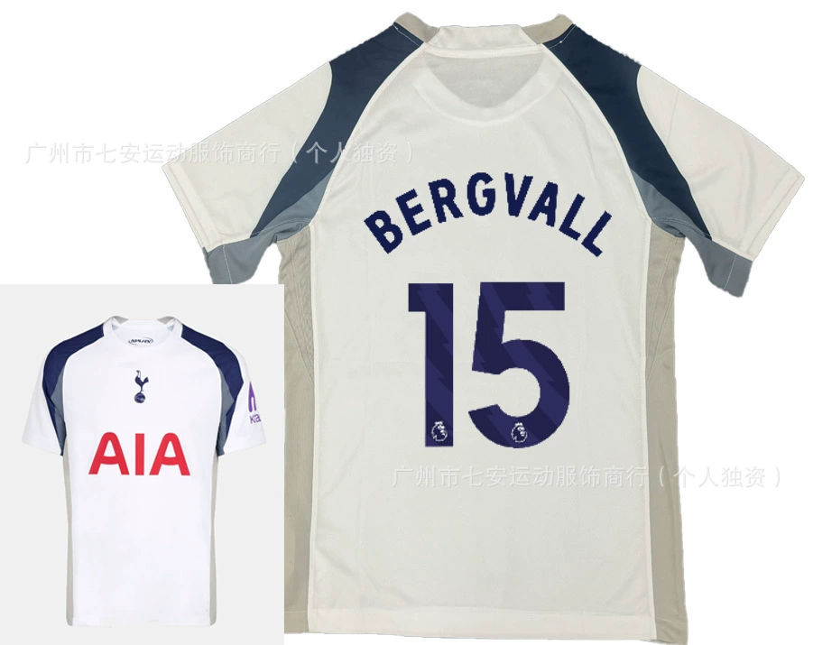 Версия футбольной формы 25-26 Тайланд Tottenham Son Heung-min Barcelona Yamal Manchester City Haaland Marseille home and away jersey