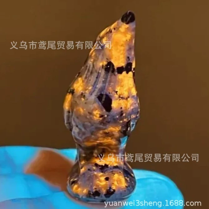 Статуя ворона из смолы, милое украшение для дома, статуэтка ворона