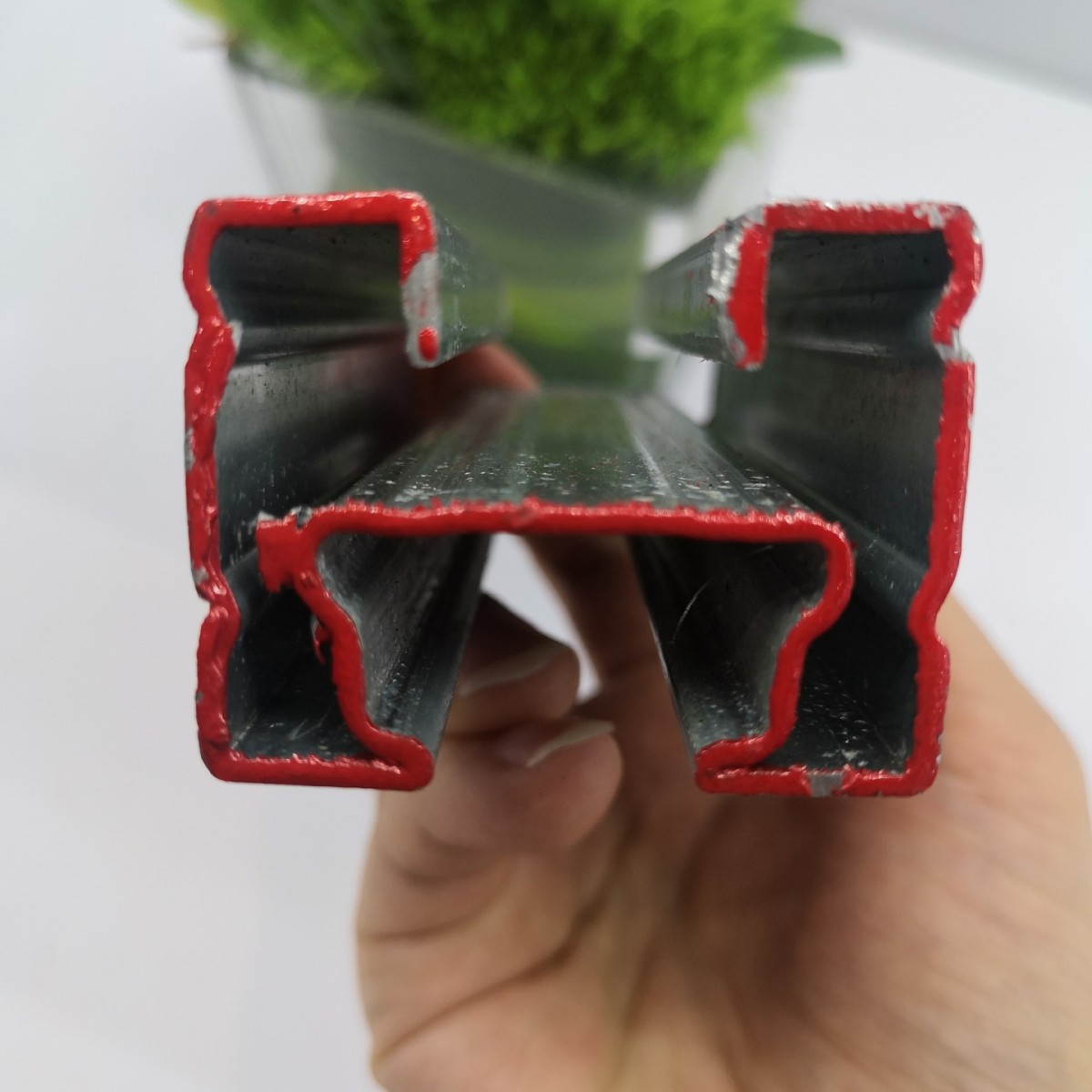 【天津供应】温室大棚用  走水槽 热镀锌水槽  冷弯型钢 椭圆钢管