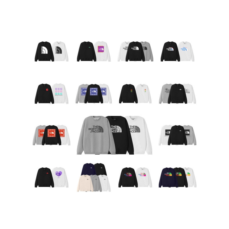 2026 Cross-Border Spring and Autumn New High-End Heavyweight Crew Neck Men's Casual Trendy Style Sweatshirt New Wholesale