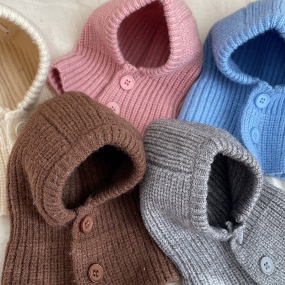 Корейские животные теплые пуловеры вязаные шерстяные шапки осенью и зимой милые кошки собаки маленькие собаки украшения Тедди