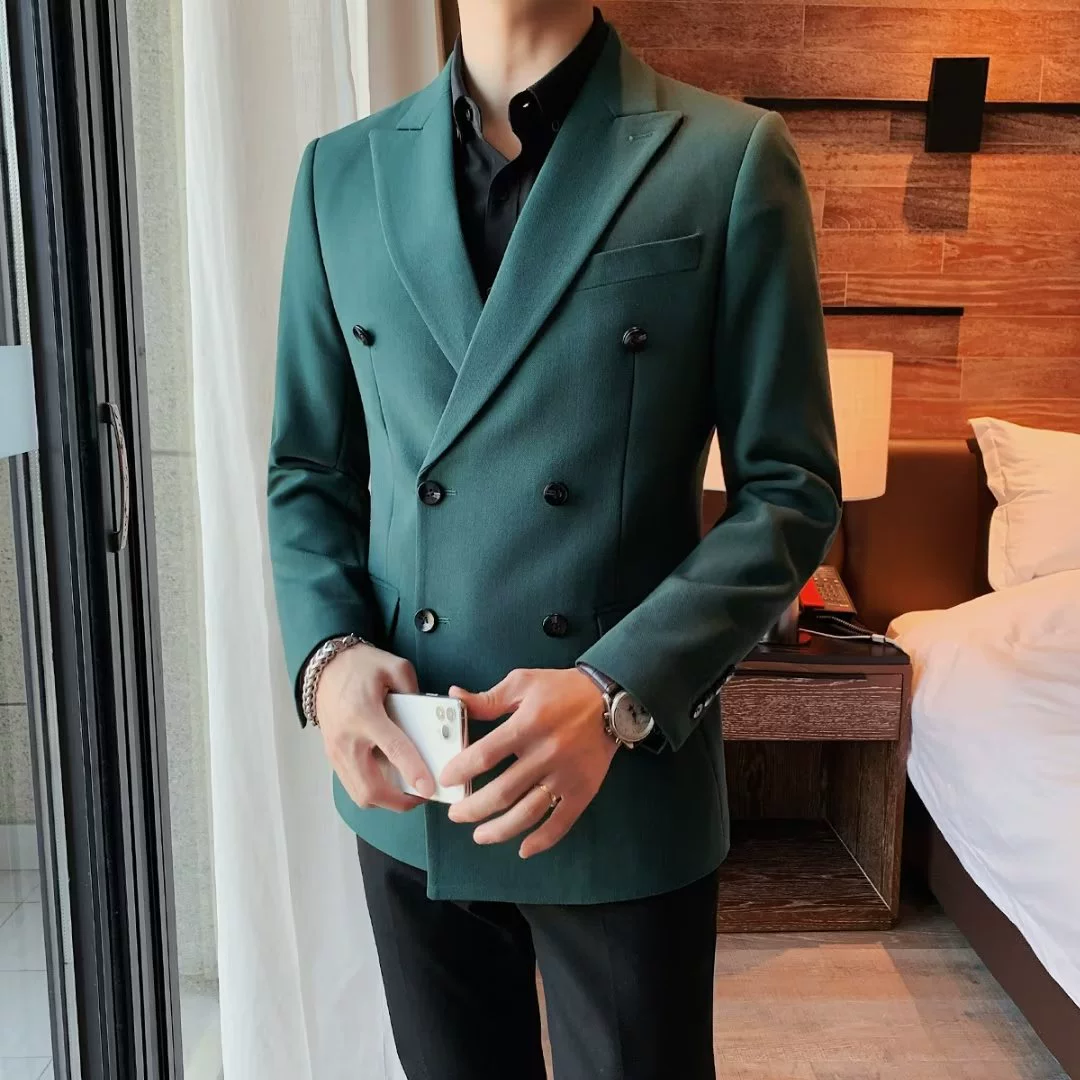 Мужской стиль костюма для отдыха английский стиль, Slim fit, британский стиль