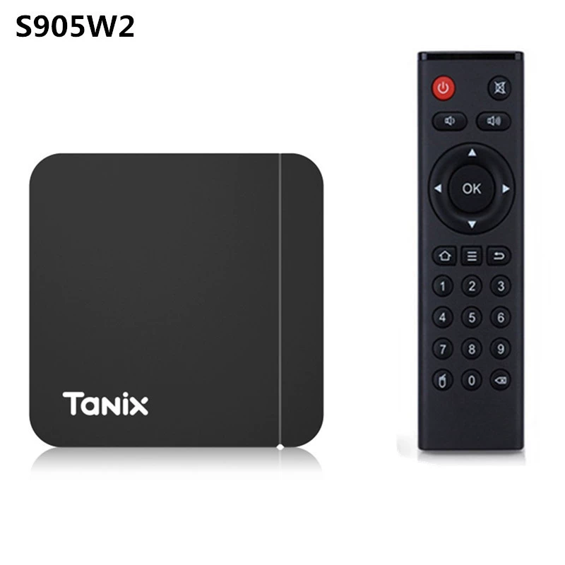 Телеприставка Tanix W2 S905W2 Android 11 HD сетевая коробка 2 ГБ/16 ГБ WiFi TVBOX
