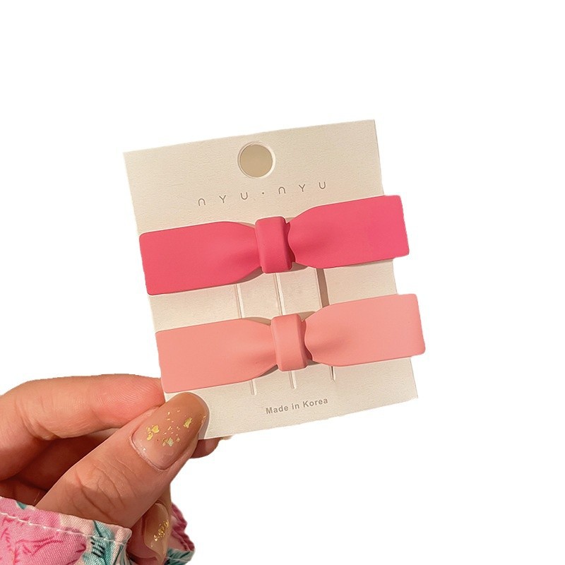 Dopamina rosa clip de cabello de mar clip de cabello para mujeres 2025 nuevo lindos clip de cabello de boca de pato clip de cabello