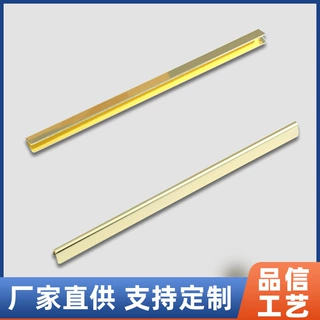 厂家定制金色箱包扣五金配件批发板扣铁皮狗扣包包配饰多尺寸可选
