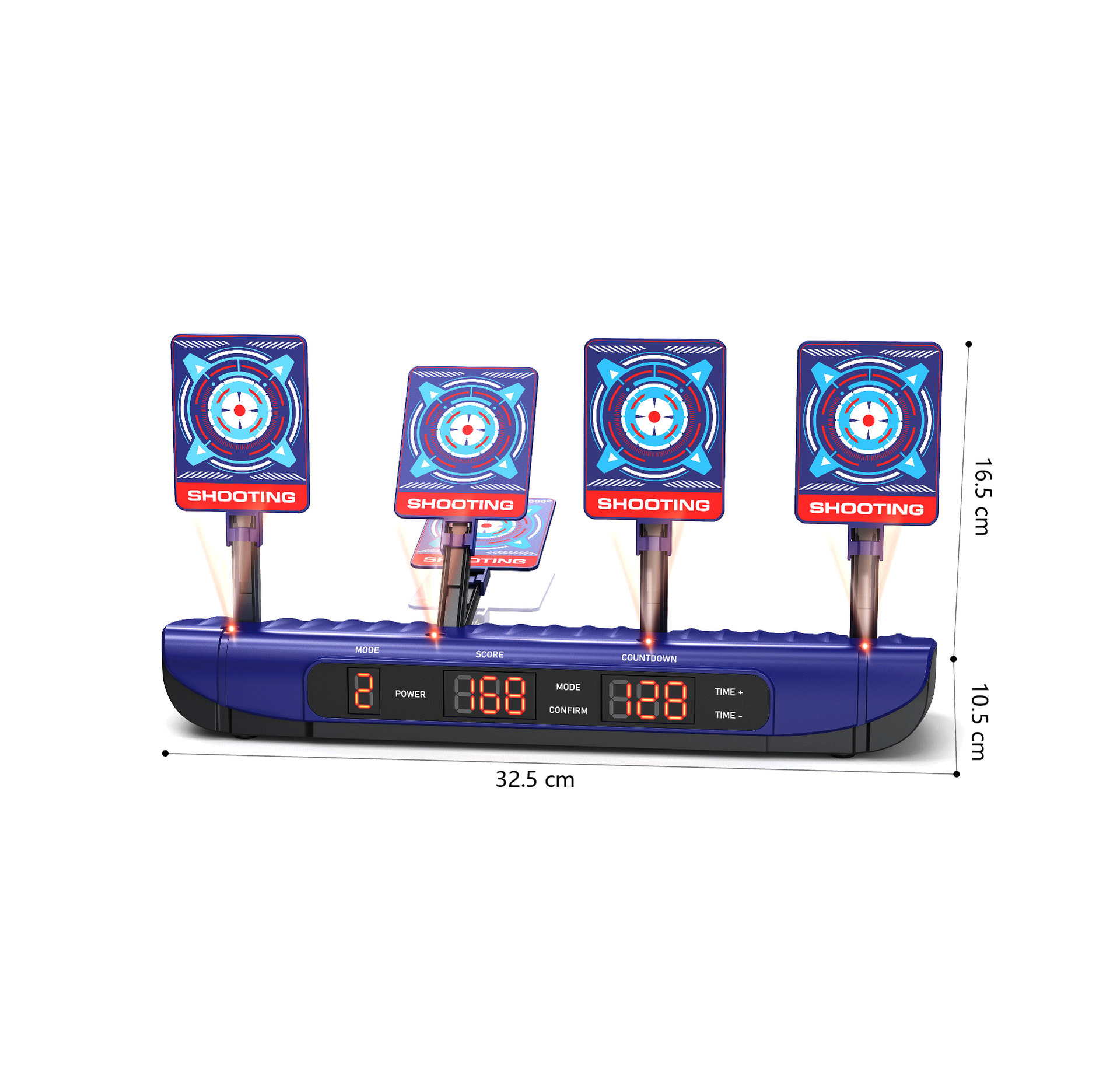 国境を越えたアマゾン軟弾銃電子得点射撃ターゲット電動ターゲット自動復帰スプリングバック移動リセット