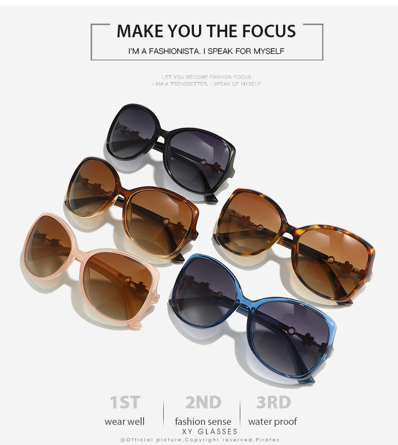 62g Weight Full Frame Glasses Structure Sunglasses Classification Tac, UV400 Protection Lens Material Oval Frame Glasses Style Holiday, Travel Occasion Solid Color Pattern All Seasons Season Unisex Gender Basic, Classic Style Style Grey, Black Color Basic Classic Style Solid Color Tac UV400 Protection Oval Frame Full Frame Women's Sunglasses 2