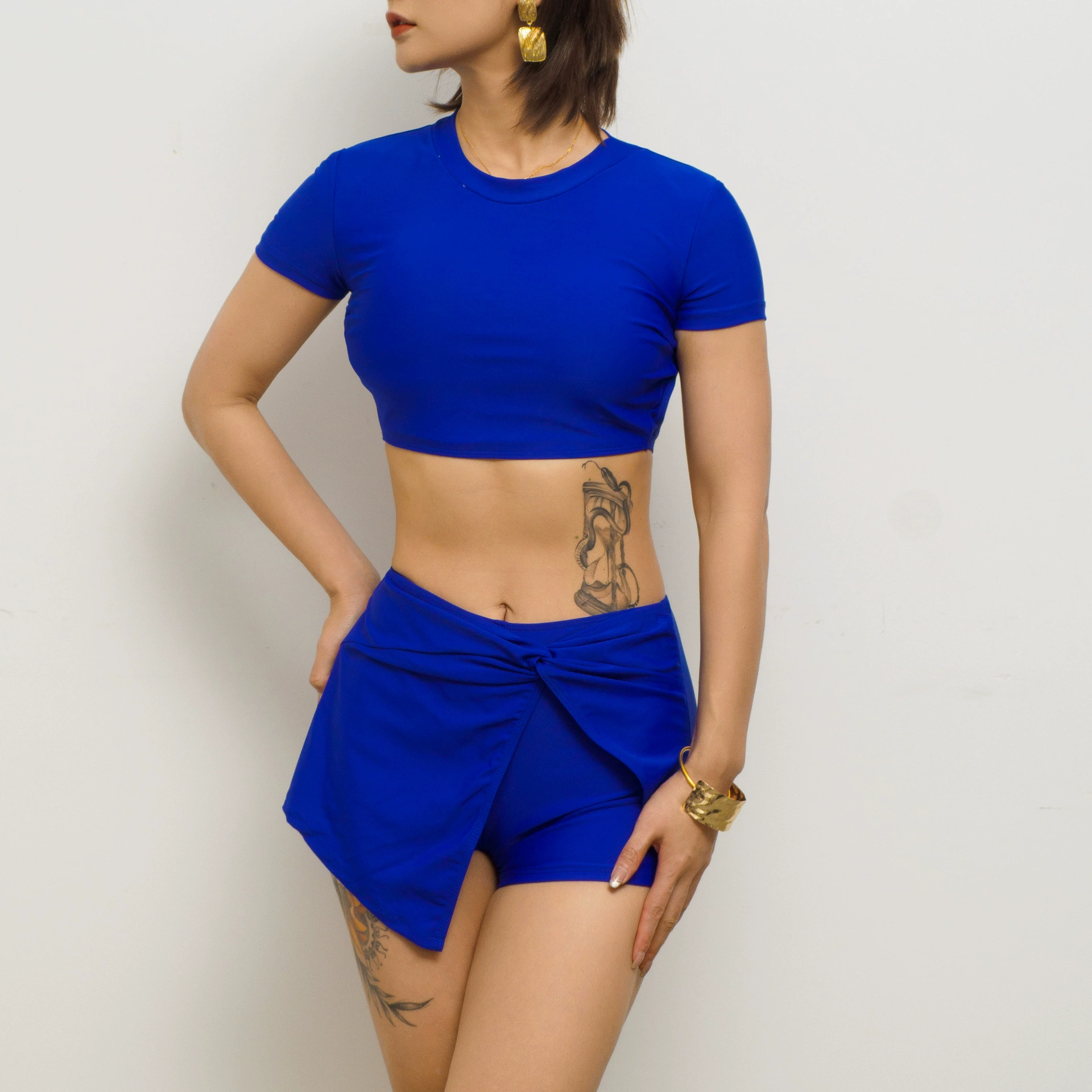 (Кросс-граничная торговля), купальник, короткий разрез Sexy Tank Top, европейский стиль