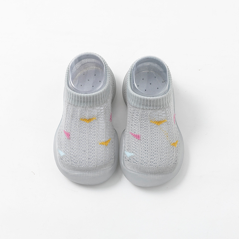 Zapatos para bebés mallas respirables zapatos para bebés calcetines para bebés con suela suave interior 0 - 3 años zapatos para niños y niñas verano antideslizante