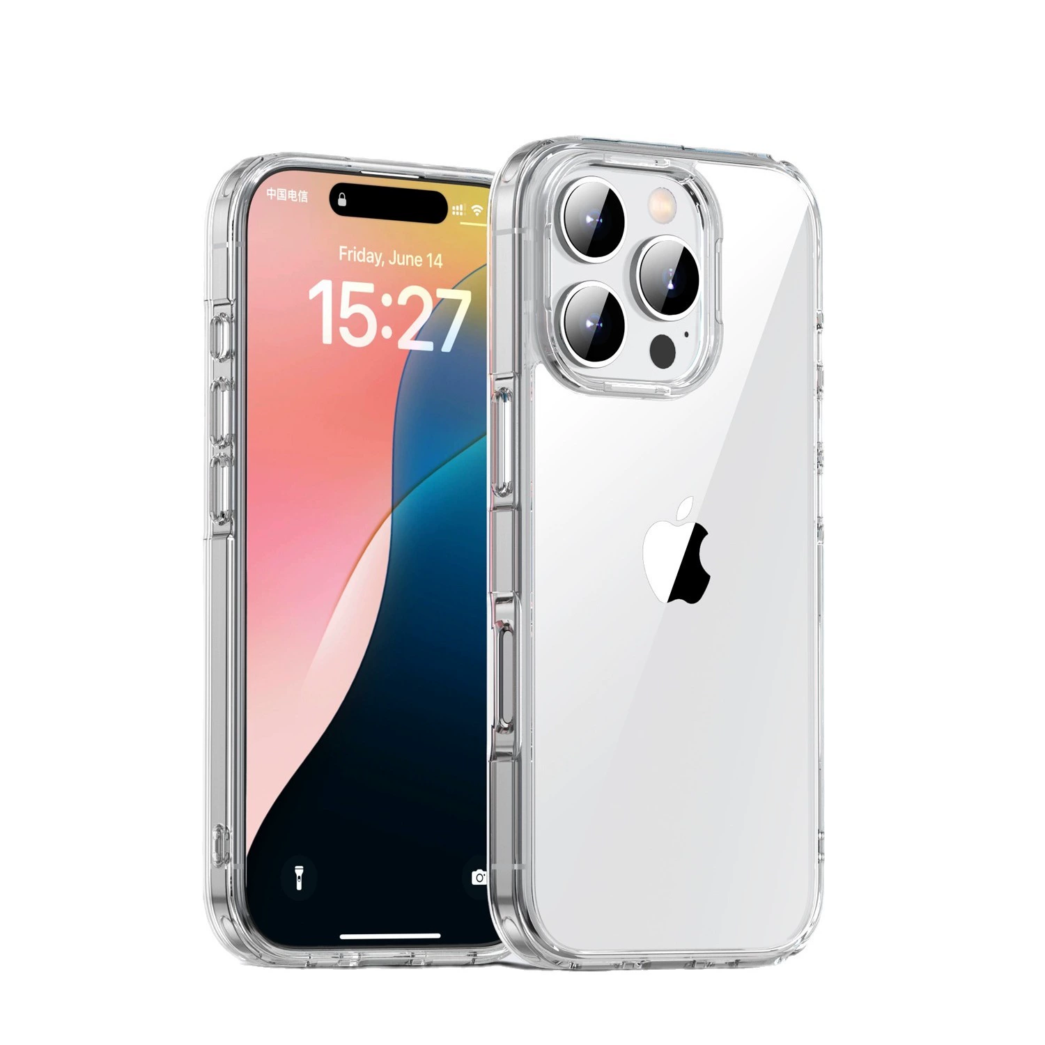 Apple, совместимый iPhone 16, чехол для телефона, прозрачный iPhone14 Pro, защитный чехол, (Физические), iphone, 15promax, защитная система