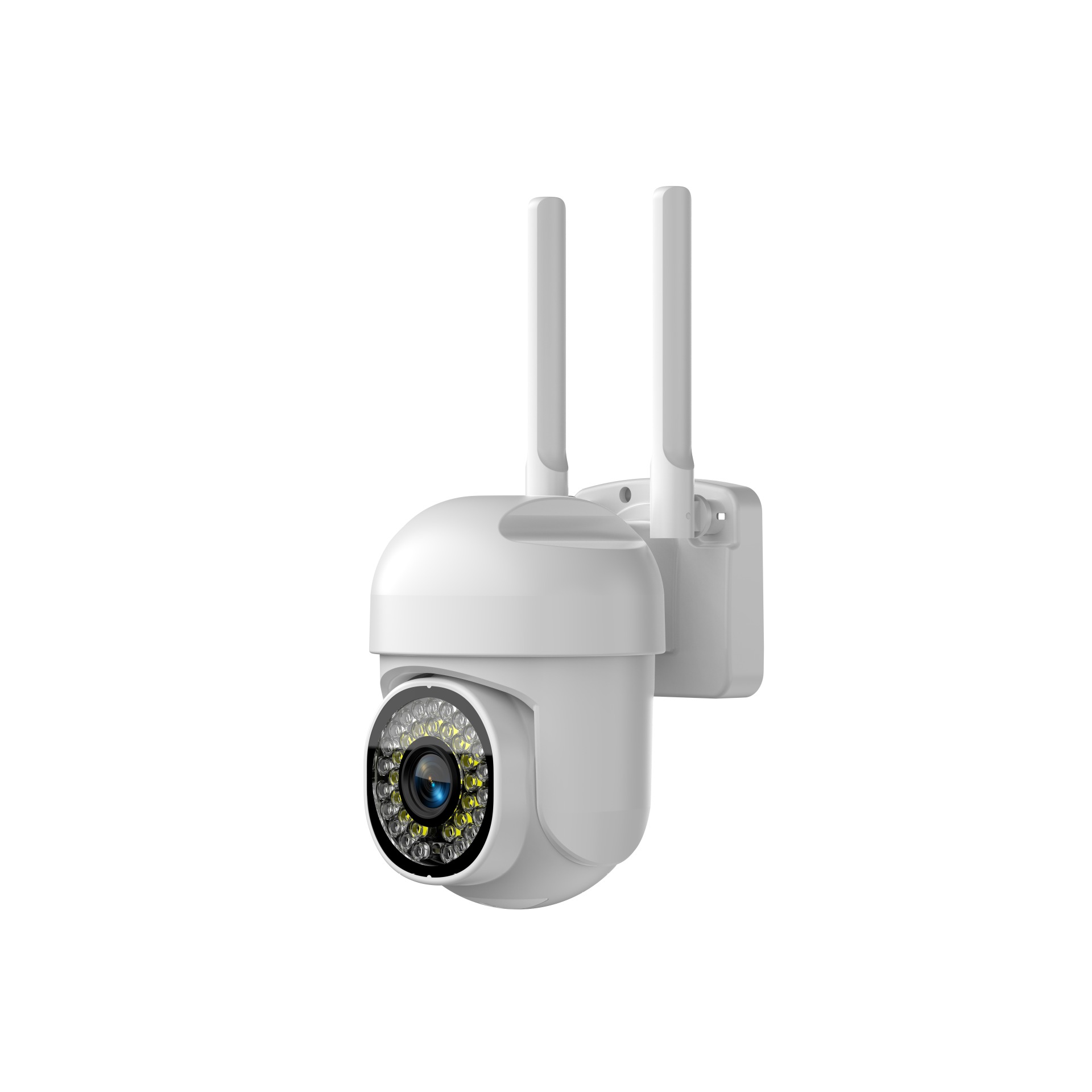 Fábrica directa 1.5 pulgadas al aire libre a prueba de agua wifi pequeña máquina de bola inalámbrica doble luz de visión nocturna cámara de vigilancia ultra alta definición
