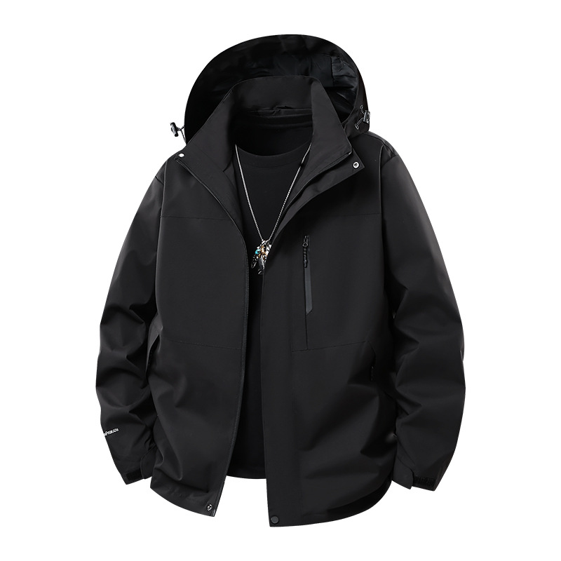 Transfronterizo al aire libre vestir chaqueta hombre primavera y otoño nuevo deporte a prueba de viento impermeable traje de montaña abrigo de trabajo chaqueta de mujer