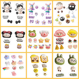 洞洞鞋装饰配饰卡通鞋花可爱网红百搭可拆卸拖鞋立体鞋花配件