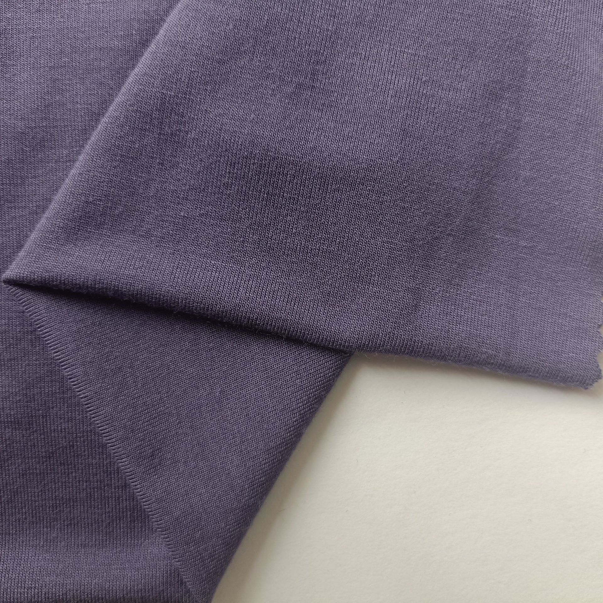 30S 40S人棉涡流纺弹力针织染色布 人棉拉架汗布 舒适透气抗菌针