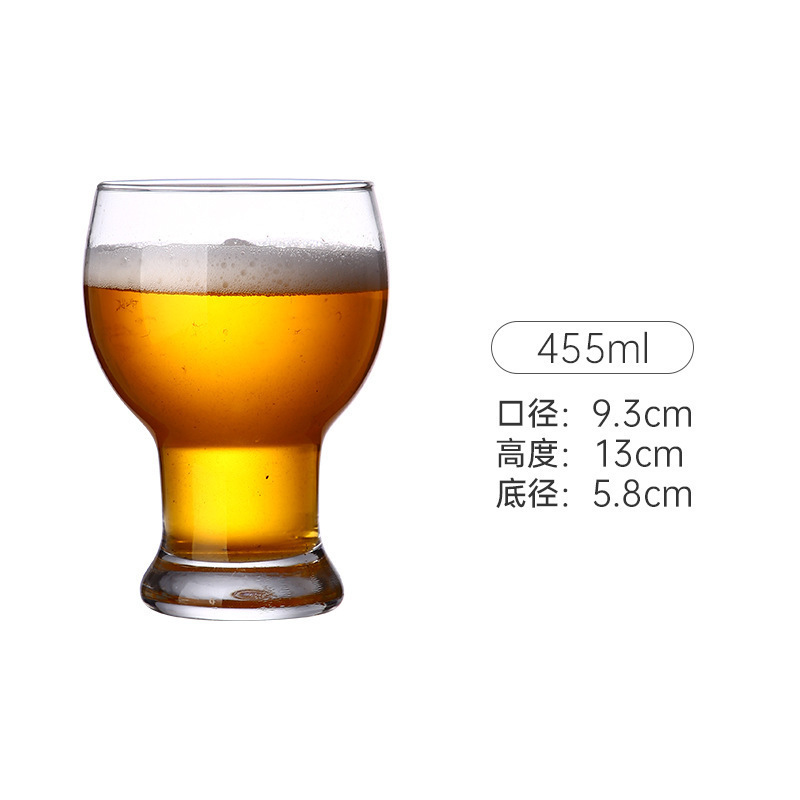 新しいガラス生ビールカップ、インターネットセレブの商業クラフトビールカップ、軽い高級感、高価値、創造的で大容量|undefined