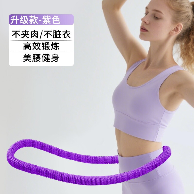 新款多功能软体呼啦圈加粗弹簧收腹静音全包不伤腰女瘦身呼啦圈|undefined