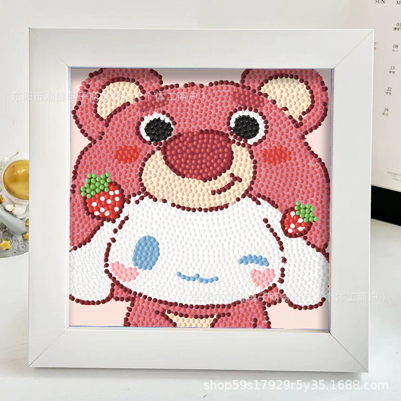 Детская картина фото рамка, наклейки, DIY