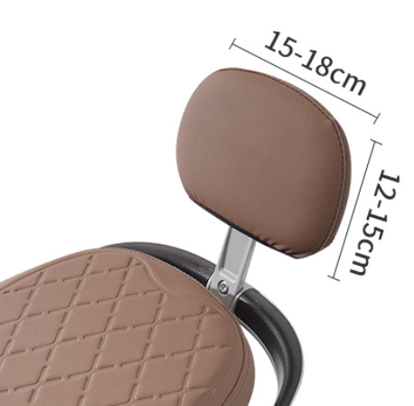 Electric Vehicle Backrest Cover, Rear Backrest Cover, Anti-Scalding and Sun Protection, Battery Vehicle Pedal Mesh, Leather Thickeneded, Non-Slip, Universal