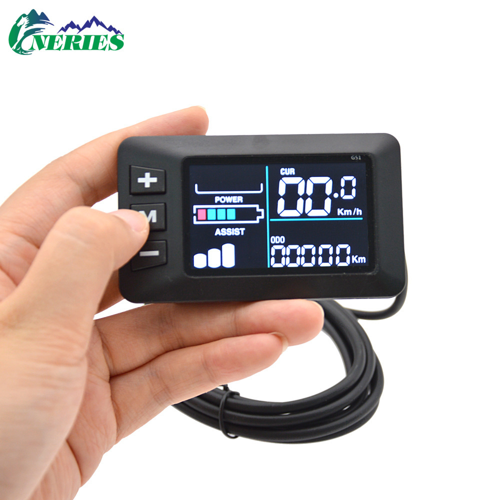 500W Sine Wave Brushless Smart Controller Lcd Instrument Set 23A Electric Vehicle Modification 36V-60V