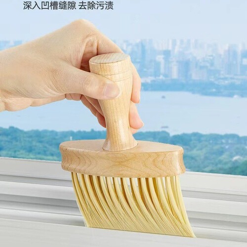 Dust-removing magic tool window sill groove gap brush window slot dusting duster household cleaning car-use dust wiping and cleaning