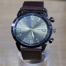 TJW-C007皮帶手表男士商務歐美風石英手表腕表