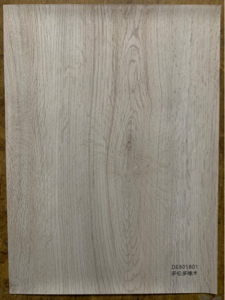 出口品质PVC竹木纤维集成格栅护墙板包覆膜木饰面板平贴彩膜厂家