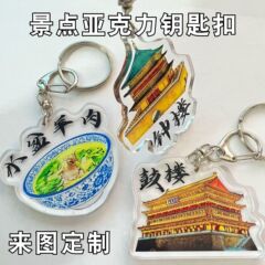 旅行シーズンのスタンドアップカスタマイズされた都市の観光スポットの写真撮影とチェックイン小道具記念周辺文化的で創造的なアクリル装飾品カスタマイズ