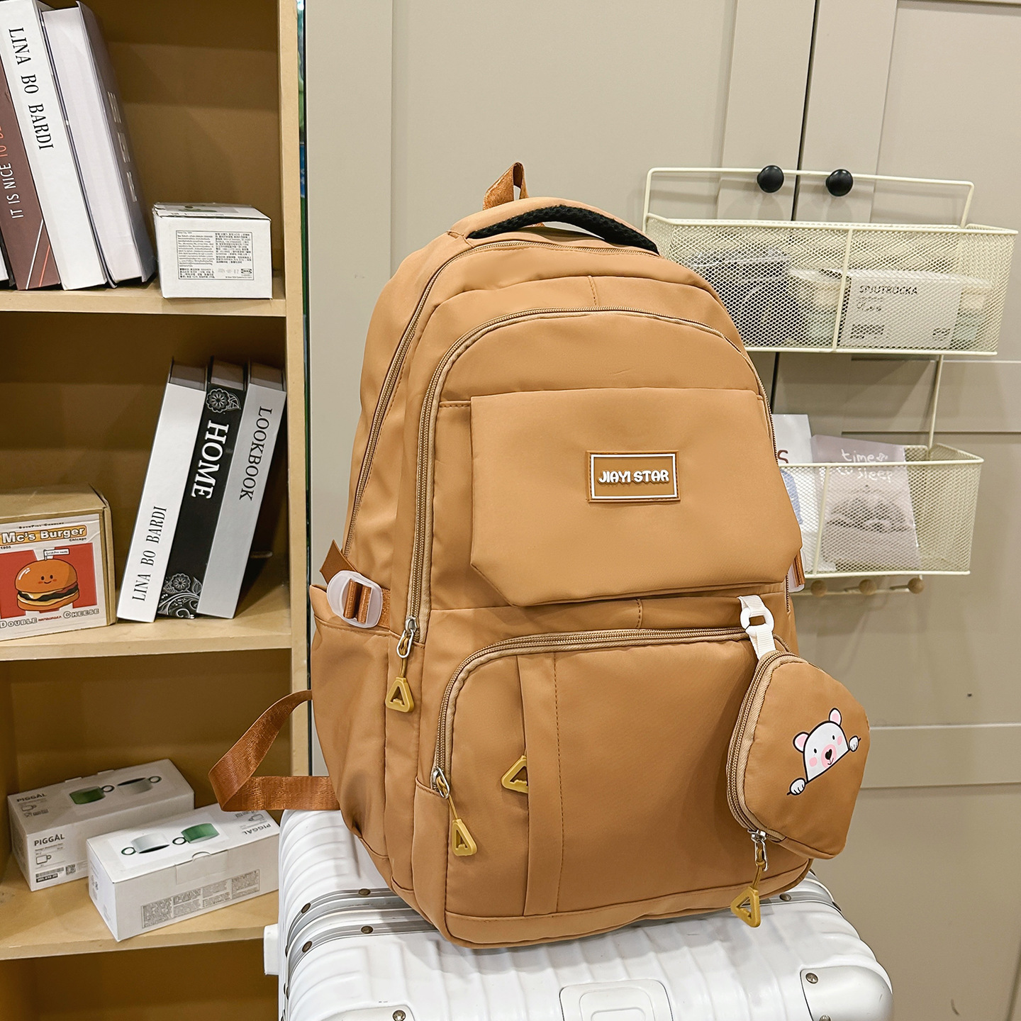 Mochila para estudiantes de secundaria de alto valor JIAYISTAR JIAYISTAR Mochila para niños de gran capacidad Mochila de viaje