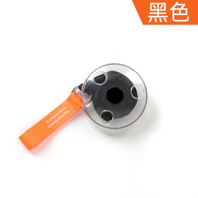 Bolsa plegable de disco pequeño multifuncional portátil supermercado creativo bolsa de compras de almacenamiento retráctil bolsa de almacenamiento conveniente placa giratoria