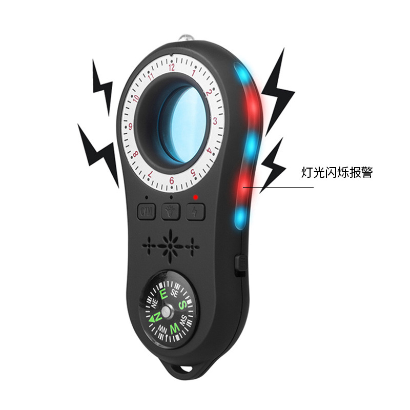 红外探测器摄像头探测仪信号酒店防偷拍窃听gps探测干扰K18屏蔽器