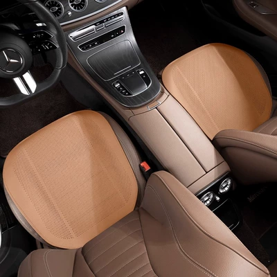 Driver's Seat Cover – Seat cushion, seat cover - akiba-chestnut-punched-breathable-ultra-thin-flat-surface-main-and-passenger-pair