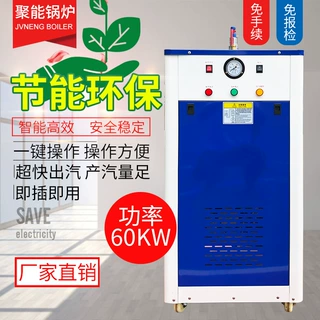聚能48-60KW全自动电加热蒸汽发生器专业定制版免报检节能款锅炉