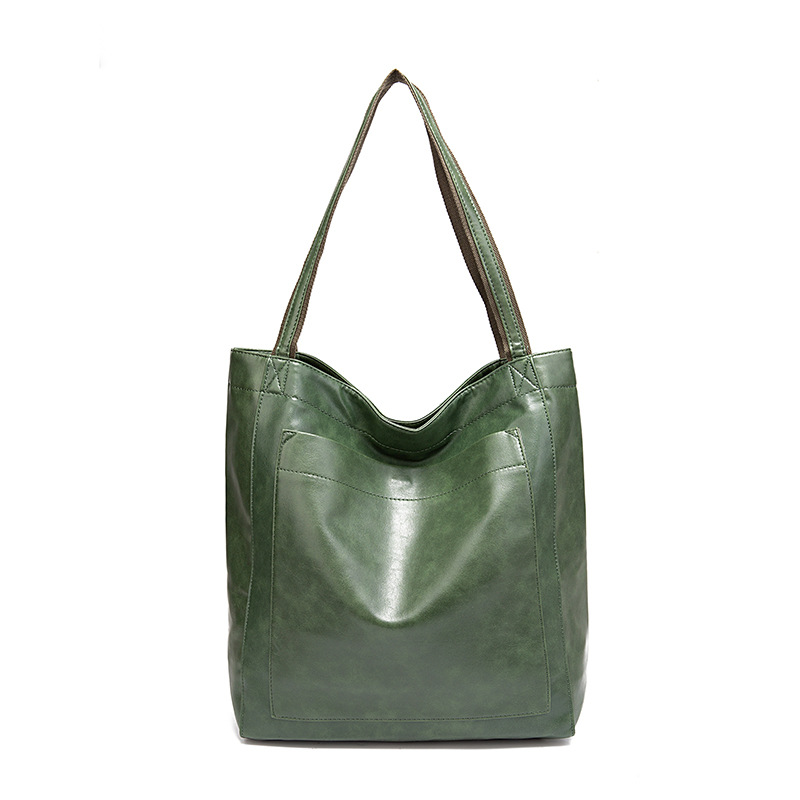 Versatile Women's Leather Shoulder Bag And Crossbody Tote Bag_voghion.com