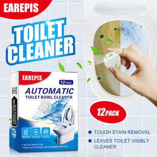 EAREPIS Toilet Effervescent Tablet Toilet Decontamination and Descaling Urine Stain Toilet Cleaning Toilet Spirit Deodorant Strong Stain Removal