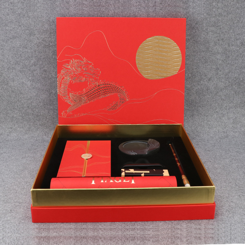 书型盒翻盖礼品盒定制厂家定做高档口红礼盒护肤品套装礼盒印刷