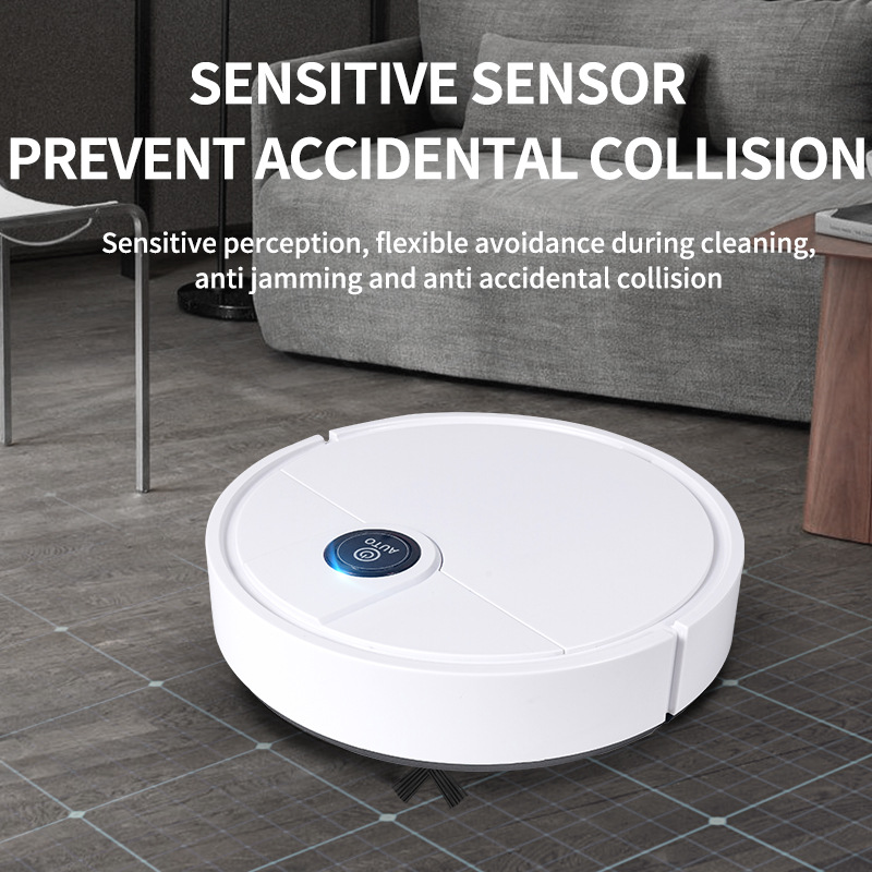 Cross-Border Foreign Trade Sweeping Robot Sweeping and Mopping All-In-One Automatic Household Lazy Sweeper Household Automatic Vacuum Cleaner