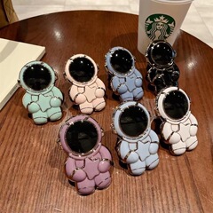 新しい漫画スタースペースマンリングホルダー立体折りたたみ怠惰なリングバックル粘着サポートスタンド