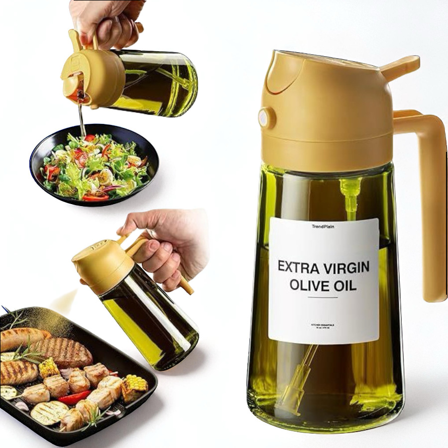Fábrica de botellas de pulverización de doble propósito suministro directo de alta calidad de vidrio grueso anti-colgante a prueba de fugas botellas de pulverización a granel soporte personalizado