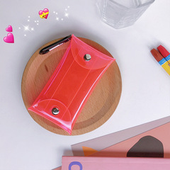 少女零錢包 迷你口紅收納袋 兒童卡通公交卡耳機包硬幣袋透明錢包